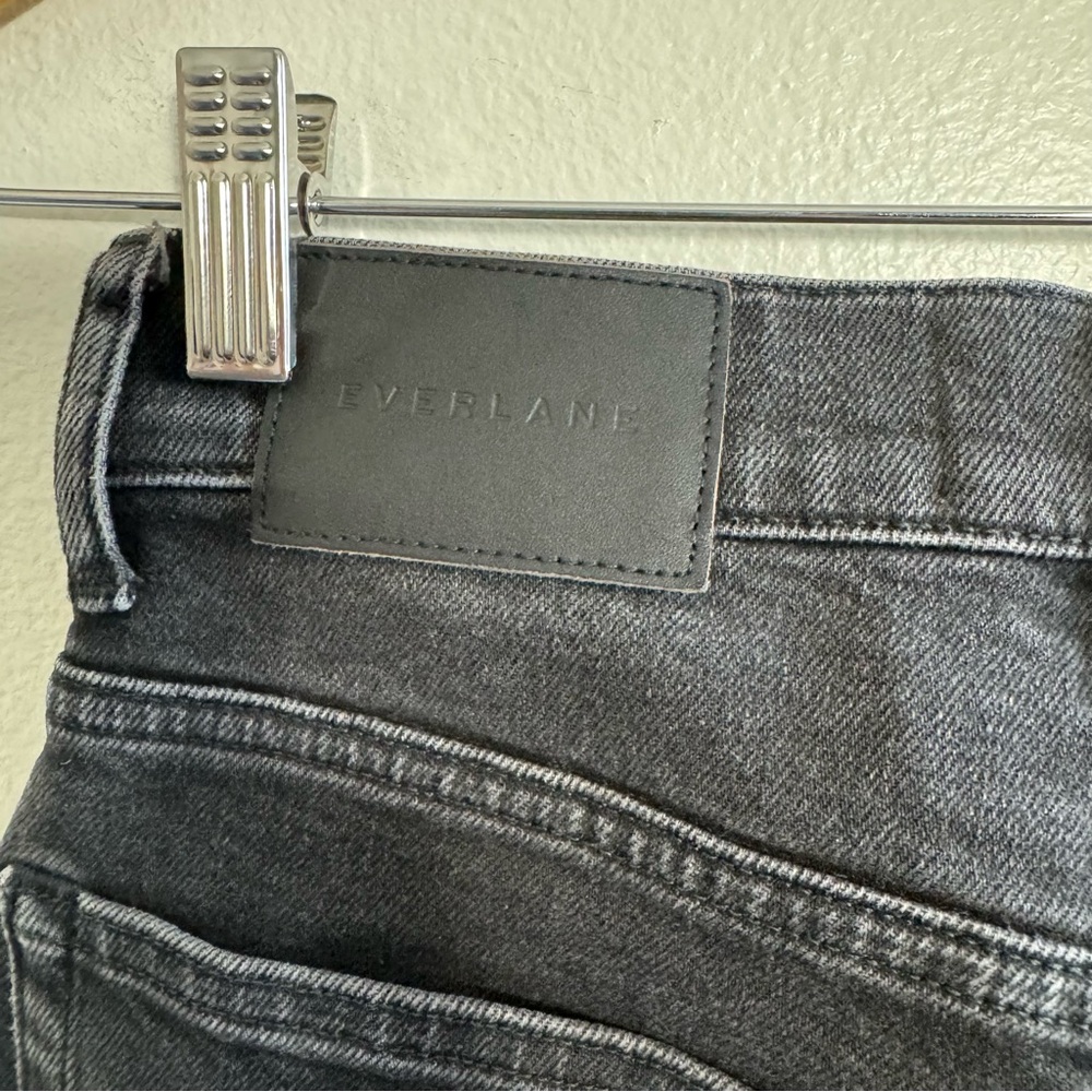 Everlane Black The Way High Curve Jeans size 24R - Picture 7 of 9